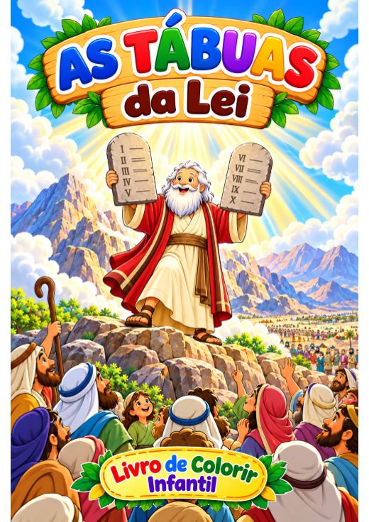 Capa de As Tábuas da Lei — Ensinamentos para a vida